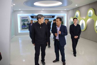 甘肅省政協(xié)領(lǐng)導蒞臨我公司參觀(guān)調研工作