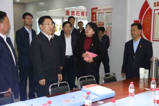 省委常委、省委組織部部長(cháng)李元平來(lái)我公司調研指導工作
